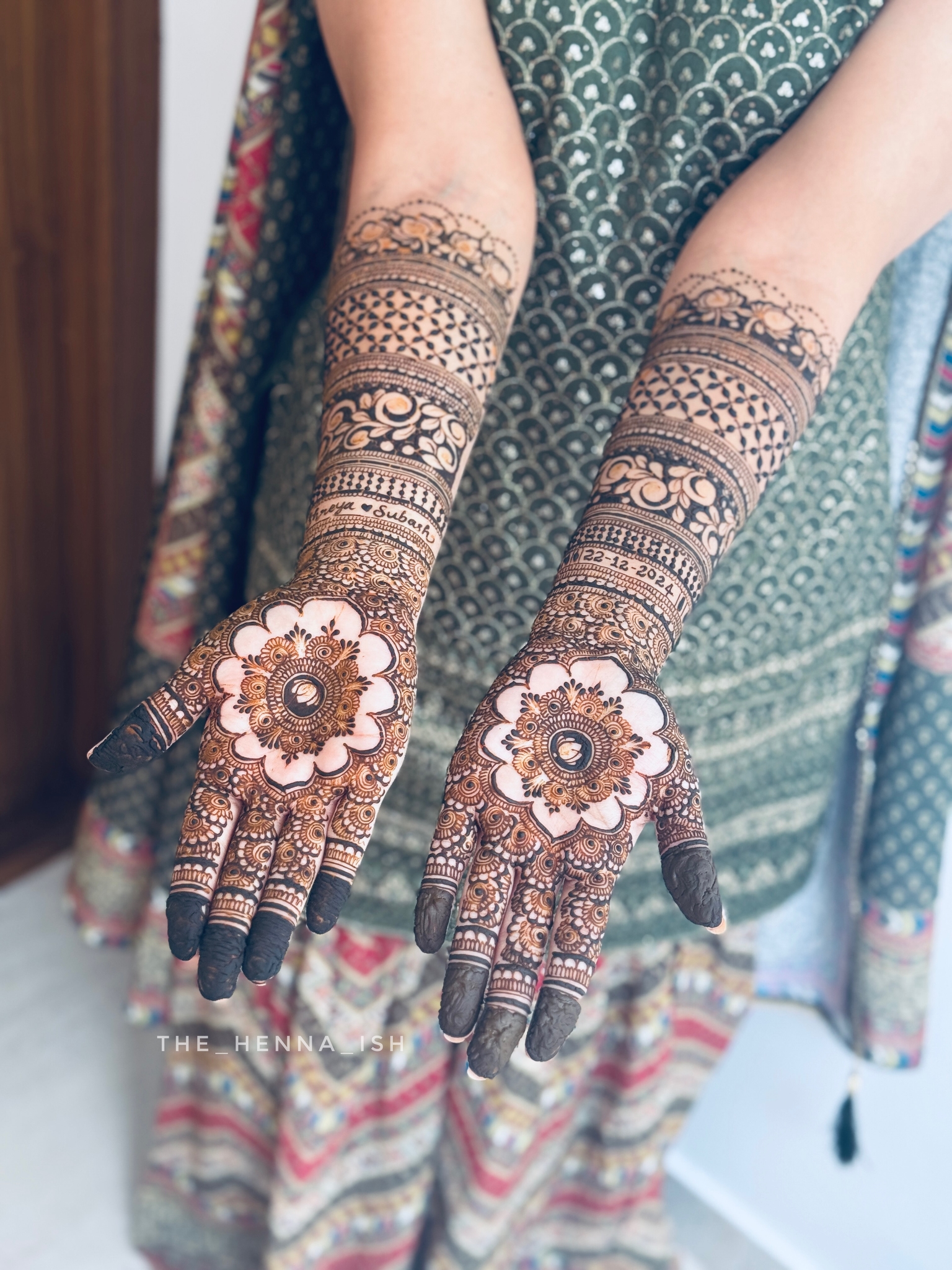 Indo-Arabic Bridal Henna